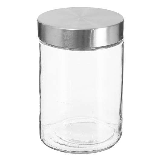 Pahar din sticlă și oțel inoxidabil 1,2 l