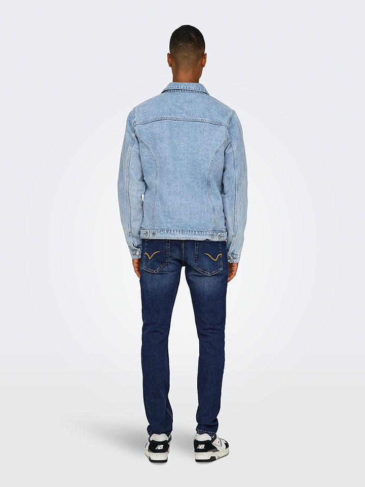 ONLY & SONS Jeans - Slim fit - in Dunkelblau günstig kaufen