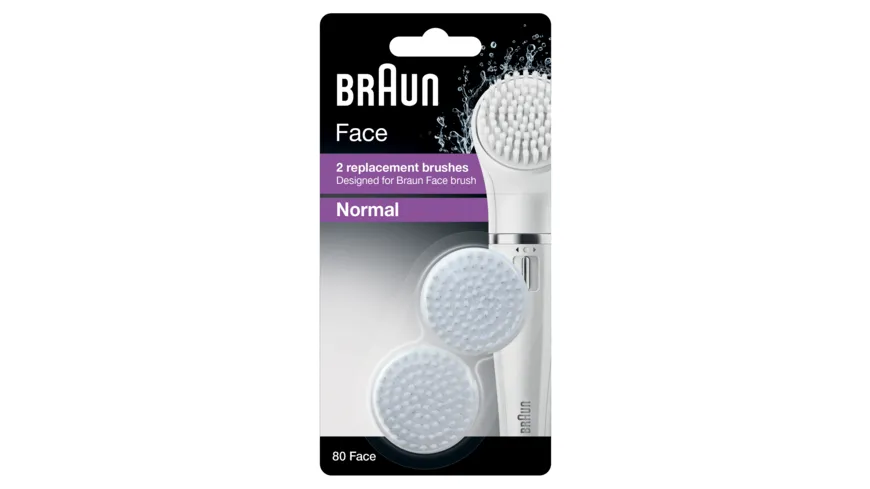 Braun Face Ersatzaufsatz Normal SE80n 2er