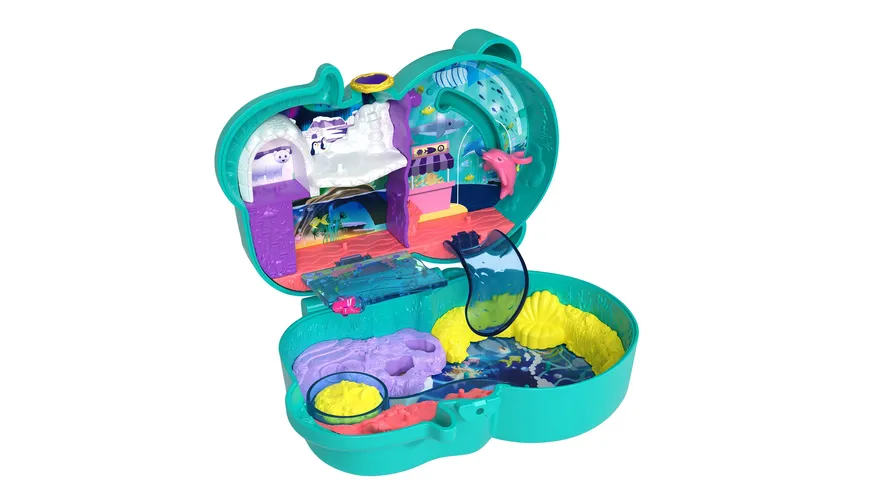 Polly Pocket Otter-Aquarium Schatulle