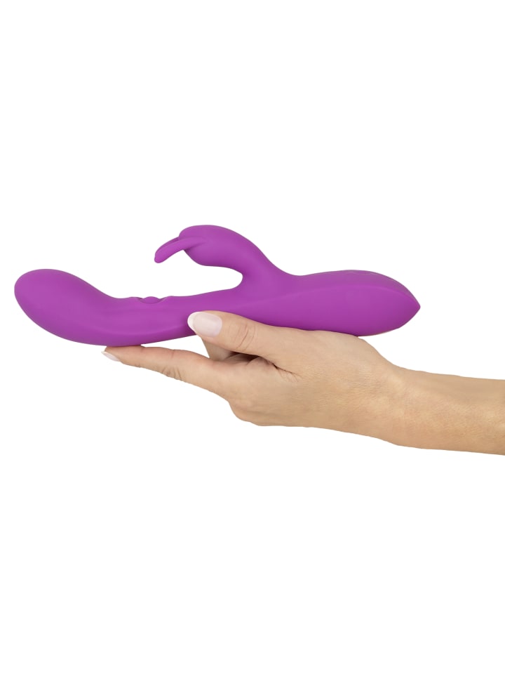 Javida Rabbitvibrator Thumping Rabbit Vibrator in lila günstig kaufen 23 cm