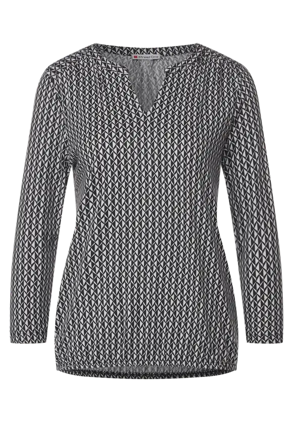 Street One Shirt mit Minimalmuster