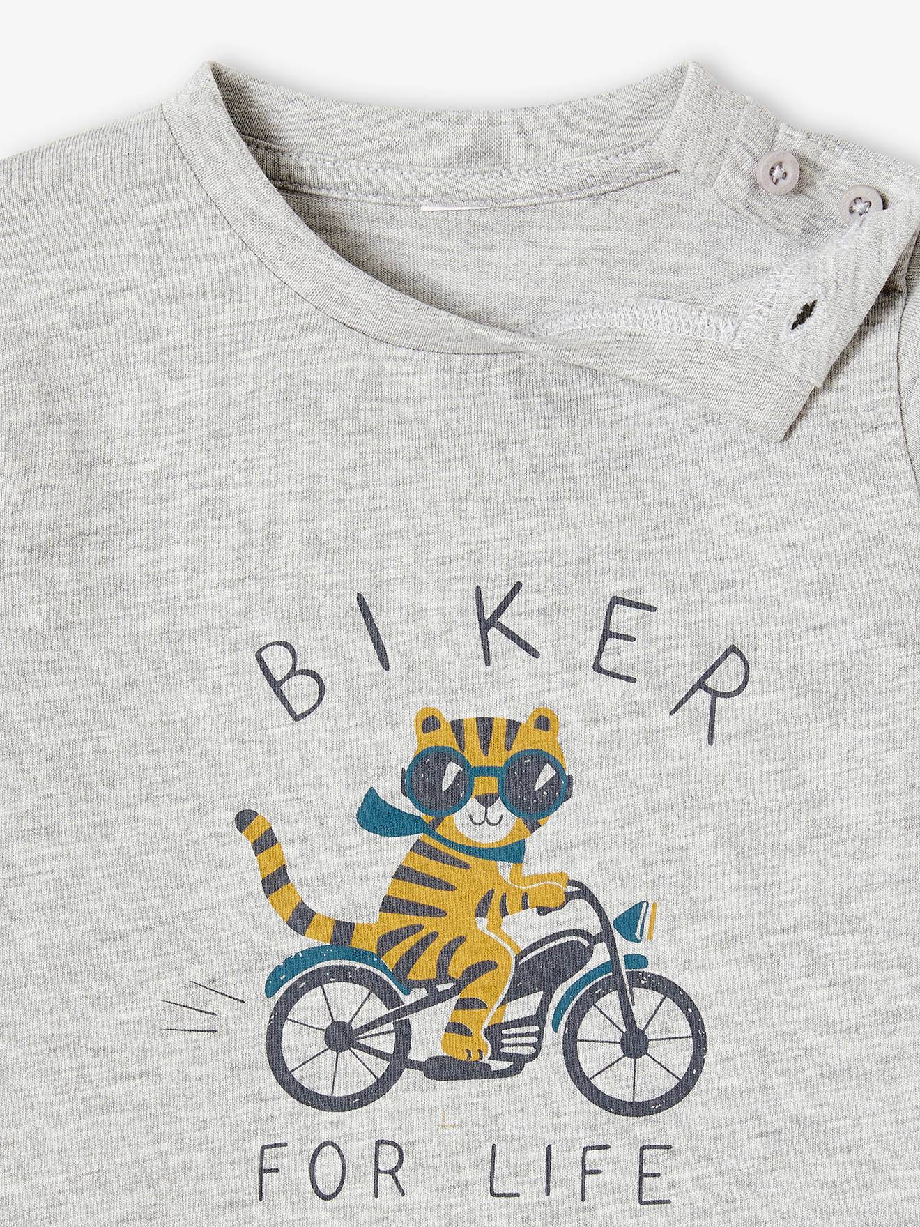 T-shirt fantaisie bébé garçon écru