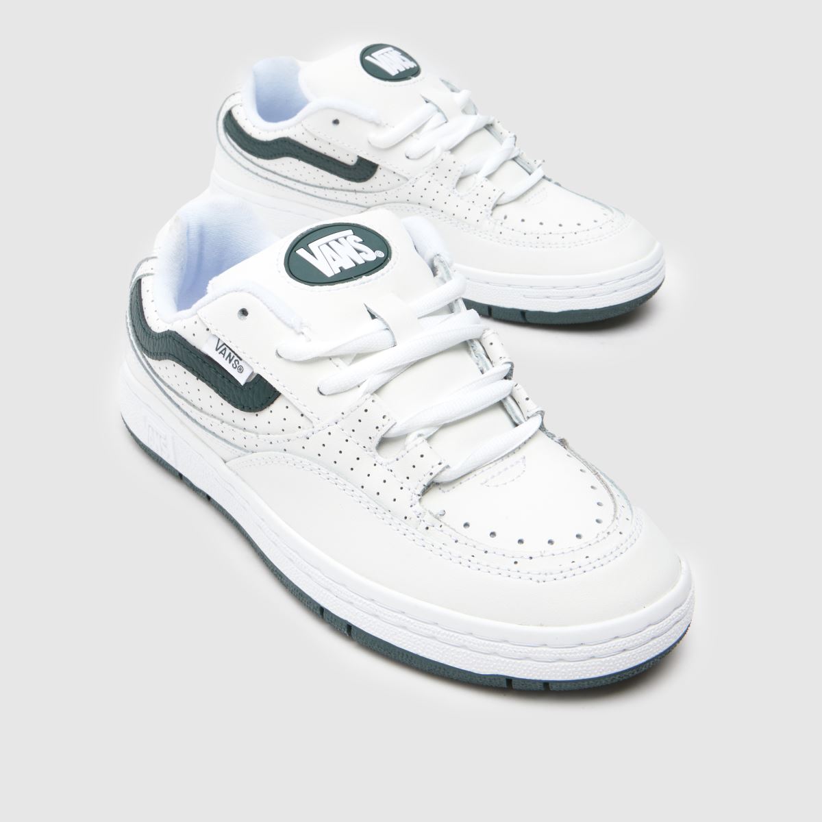 Vans fehér és zöld Speed Ws Ifjúsági edzőcipő