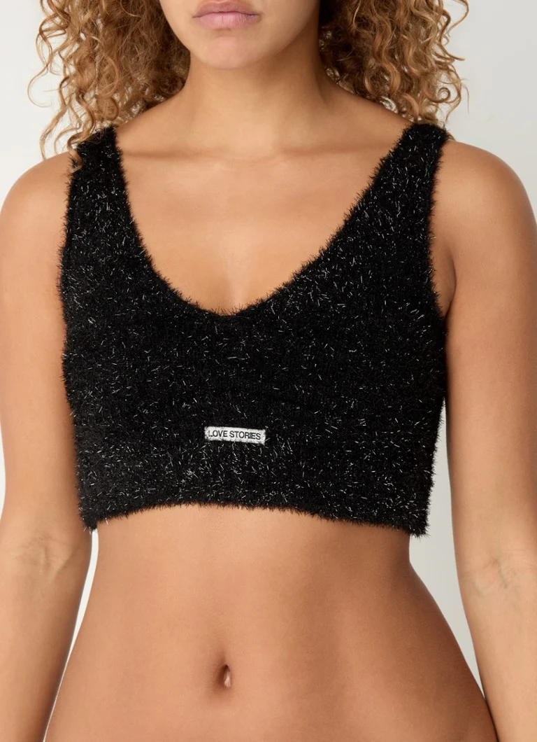 Love Stories Josey grovstrikket bralette