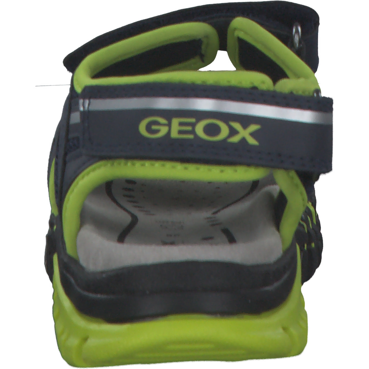 Geox J35GHC, Sandalen (Kinder), Kinder, NAVY/LIME