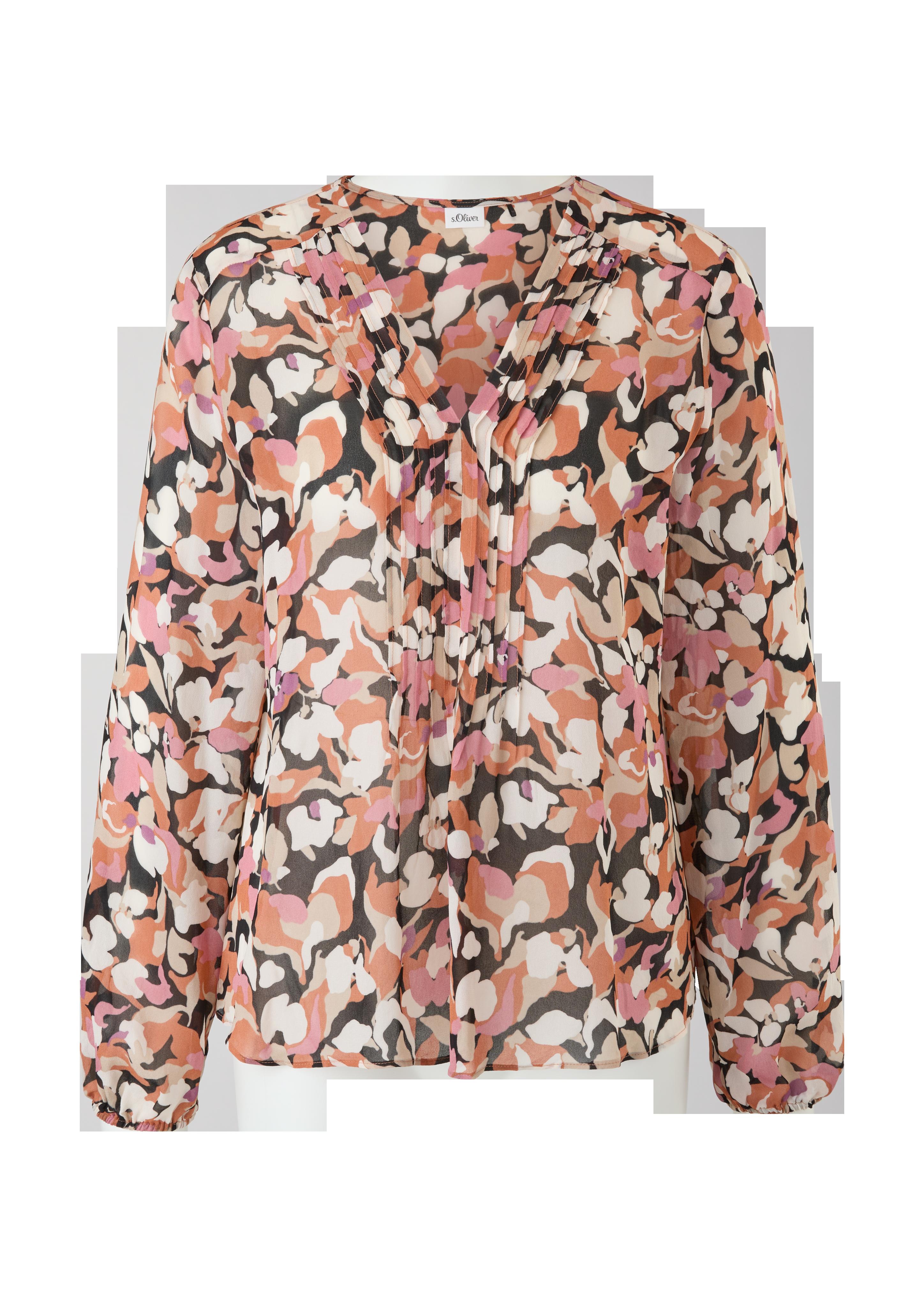 Chiffonbluse aus Viskose  2121776-99A4