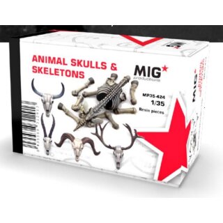 Animal Skulls & Skeletons 1/35
