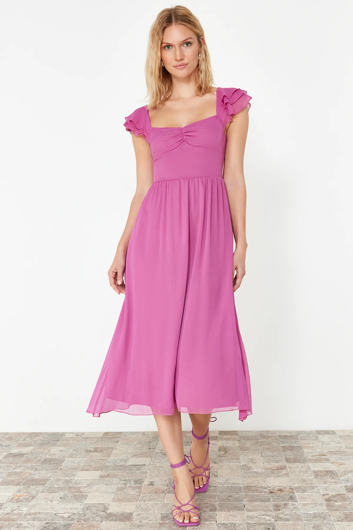 Trendyol Collection  Kleid - Rosa - Skater