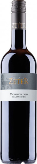 2022 Dornfelder Rotwein halbtrocken - Weingut Leonhard Zeter