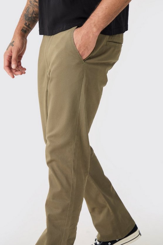 Slim-Fit Chino-Schlaghose