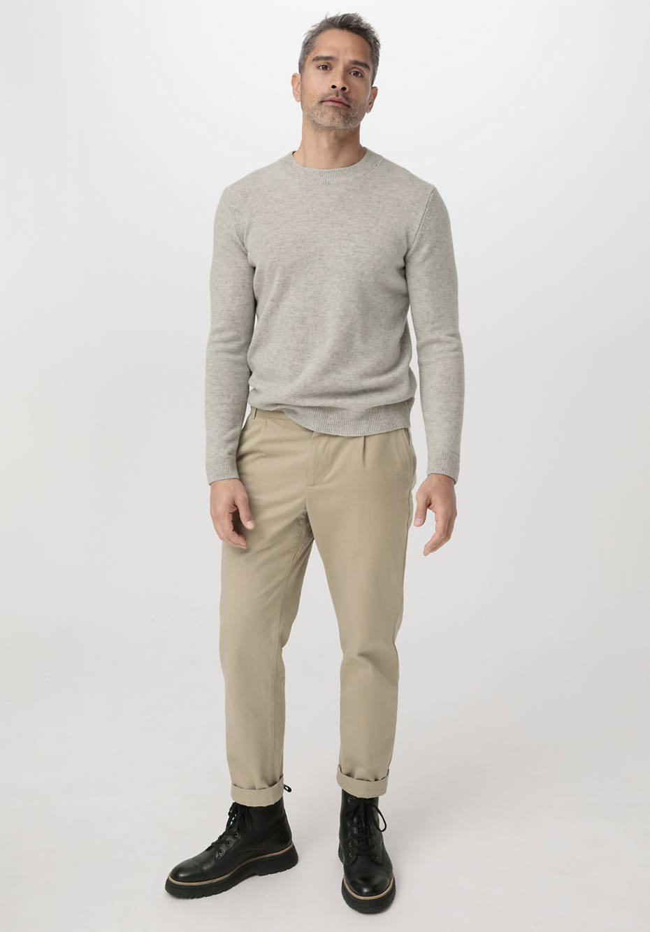 Pullover aus reiner Bio-Lambswool