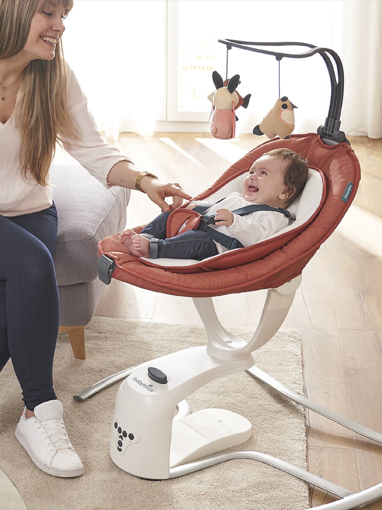 Balancelle BABYMOOV Swoon Motion pétales