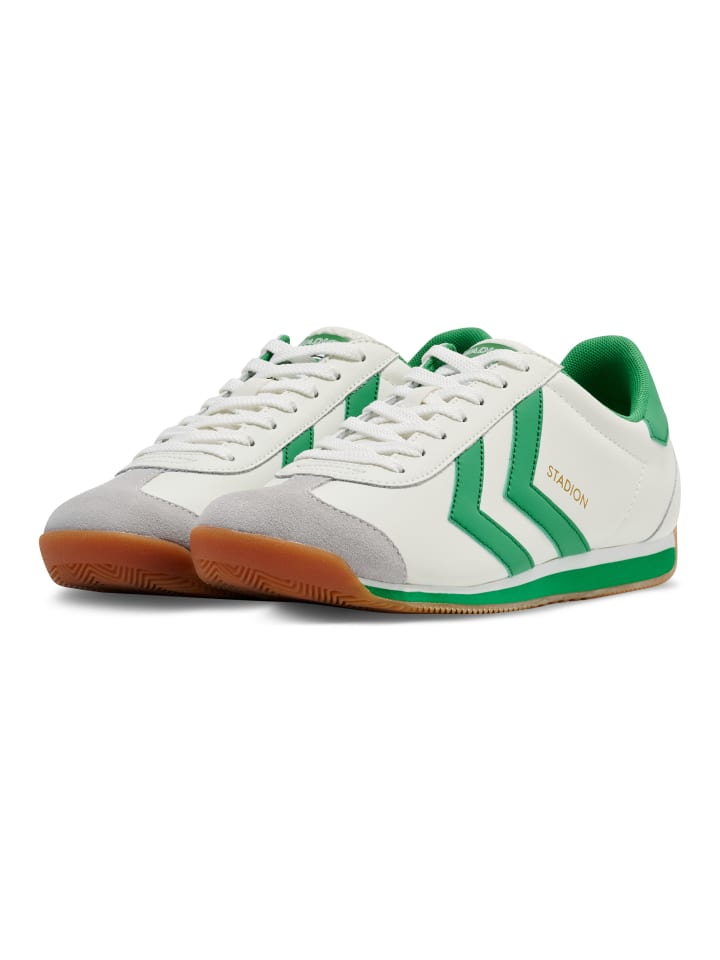 Hummel Hummel Schnürsenkel Sneaker Stadion Erwachsene in WHITE/GREEN günstig kaufen