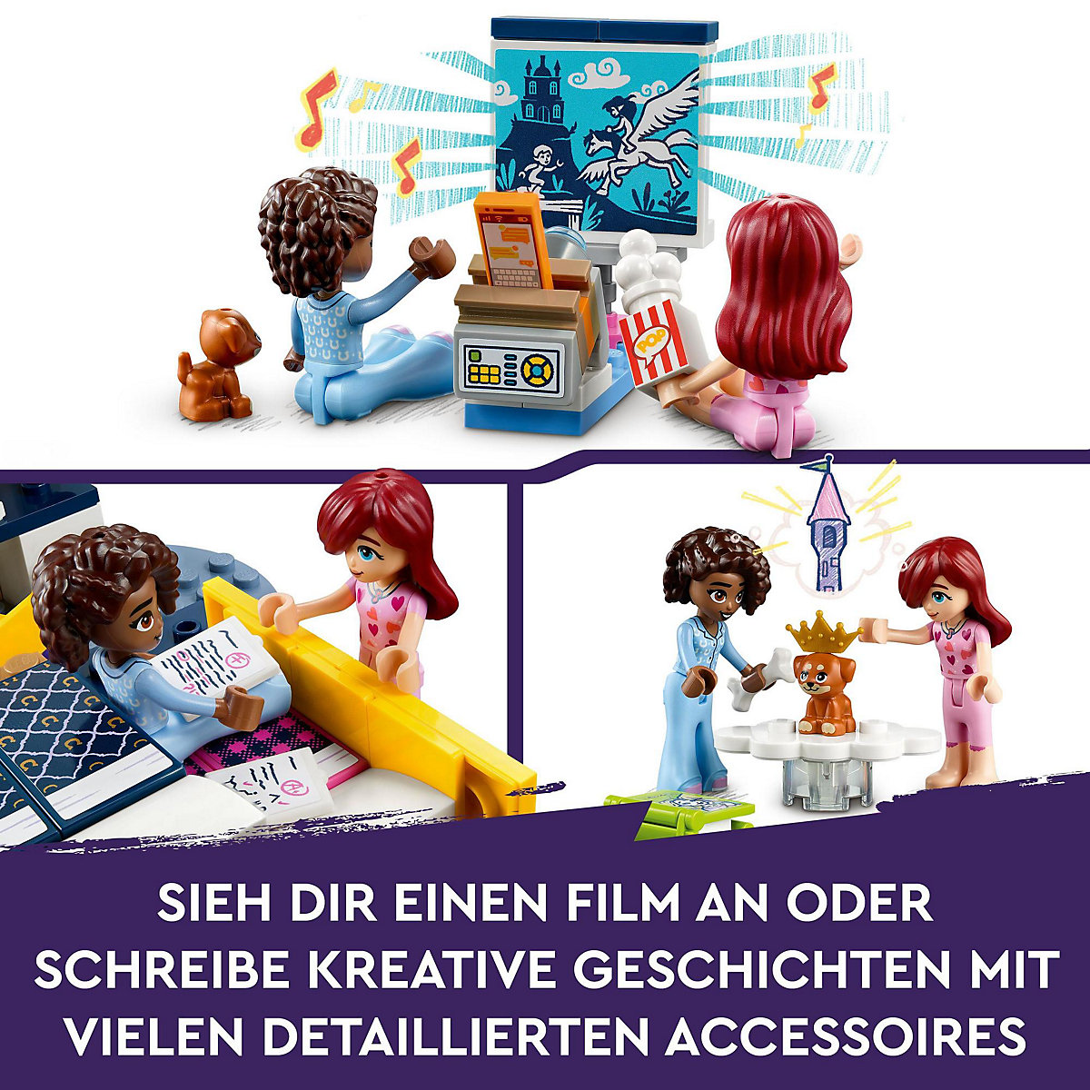 LEGO® Friends 41740 Aliyas Zimmer