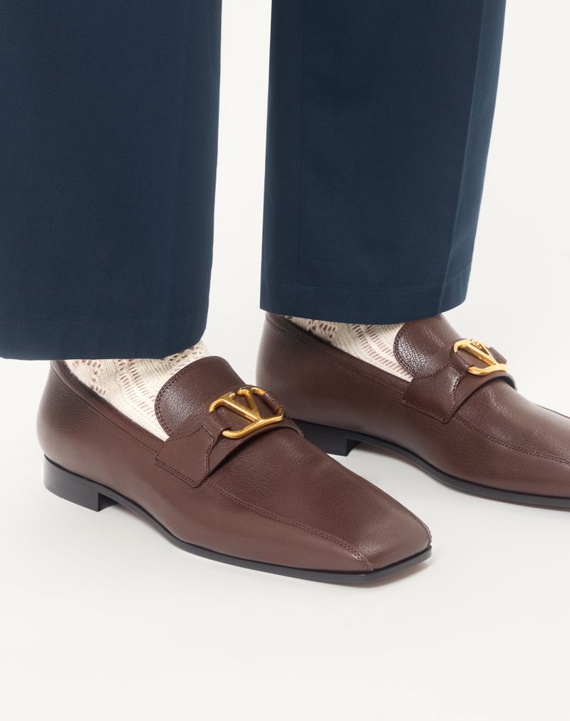 Mocassim infantil com assinatura VLogo