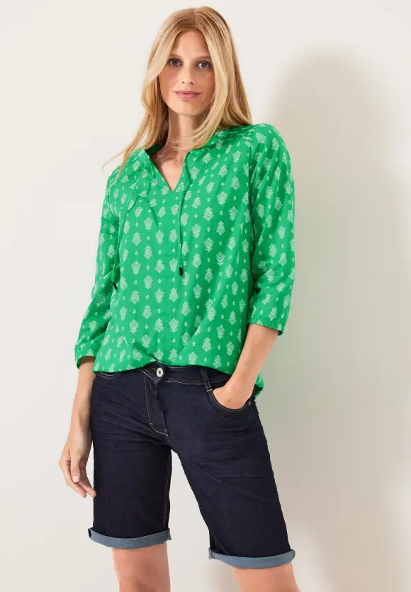 CECIL Bluse mit Minimalprint