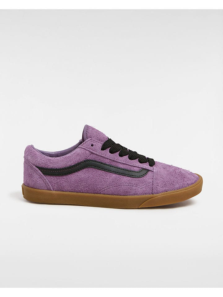 Vans Leder-Sneakers in Lila günstig kaufen