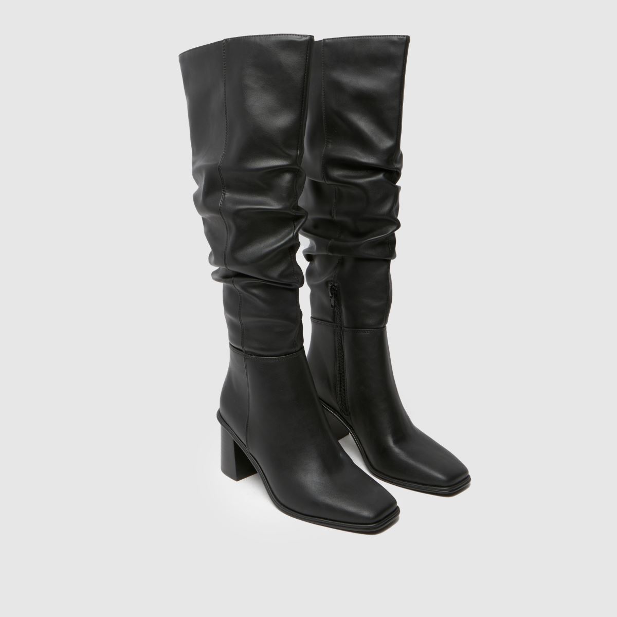 Schuh – Daria – Svarta knähöga stövlar