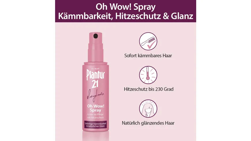 Plantur 21 #langehaare Oh Wow! Spray 100ml 100 ml