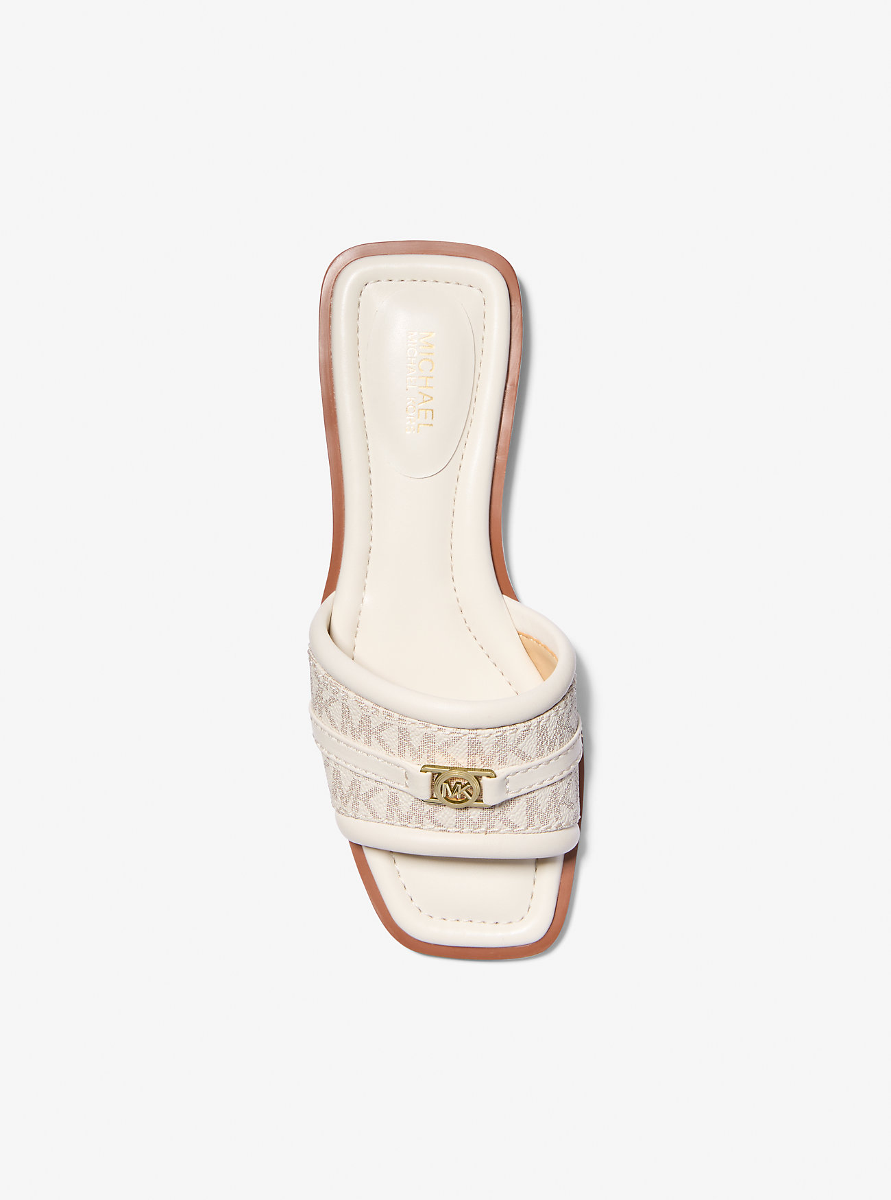 Sandały Mandy Signature Logo Slide - VAN/CREAM
