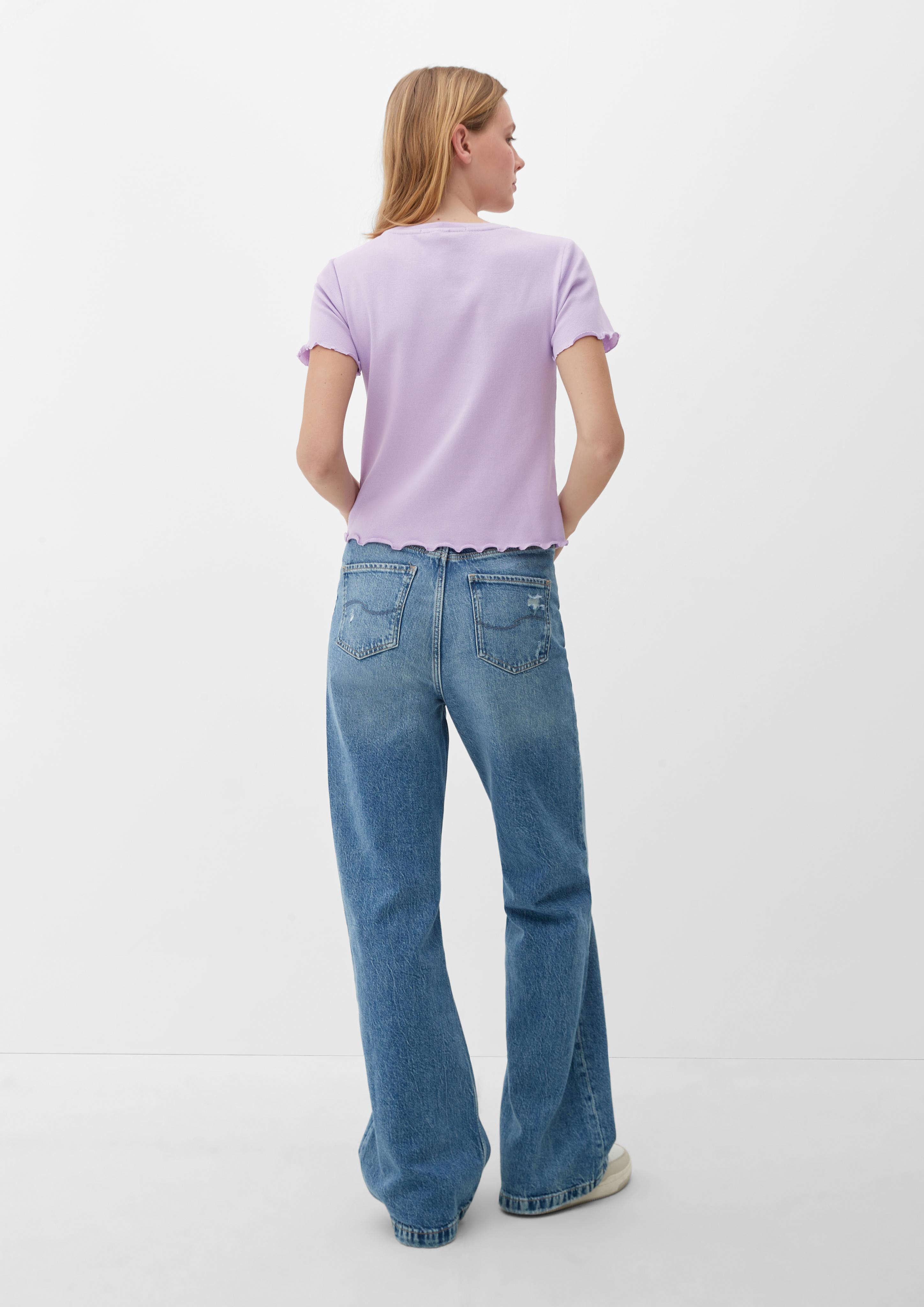 T-Shirt mit Ziernähten  2127928-4724