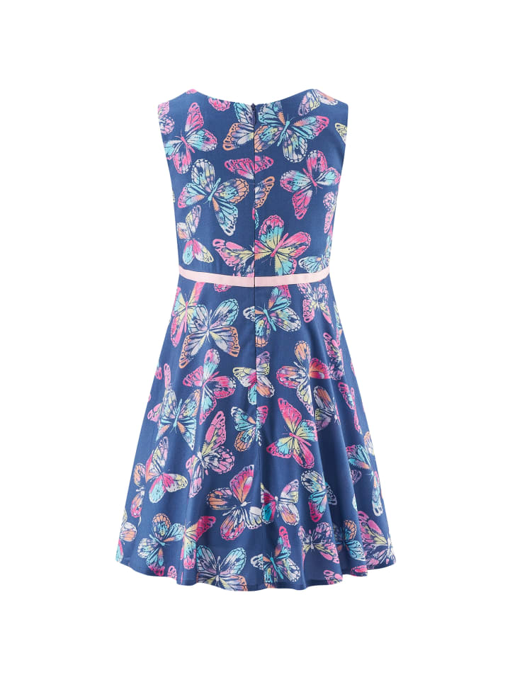 Happy Girls Kleid Butterfly in Blau günstig kaufen