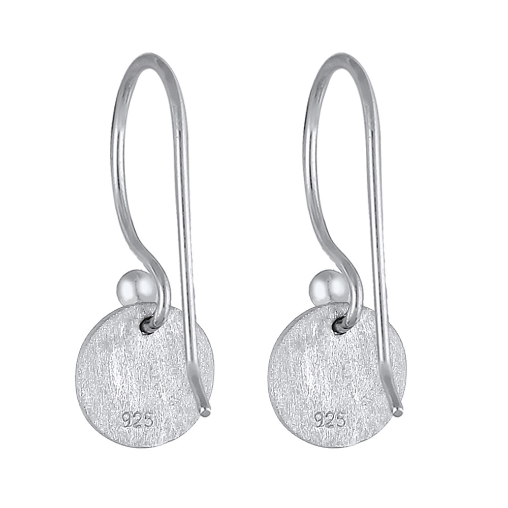 Elli Elli by Julie & Grace Boucles d'Oreilles Cercle Geo Rond Tendance Minimale Mat Bo Boucles d'oreilles