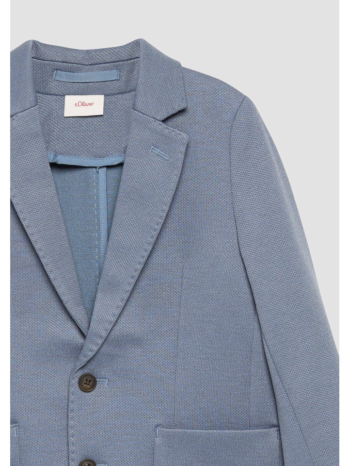 s.Oliver Indoor-Sakko langarm in Blau günstig kaufen