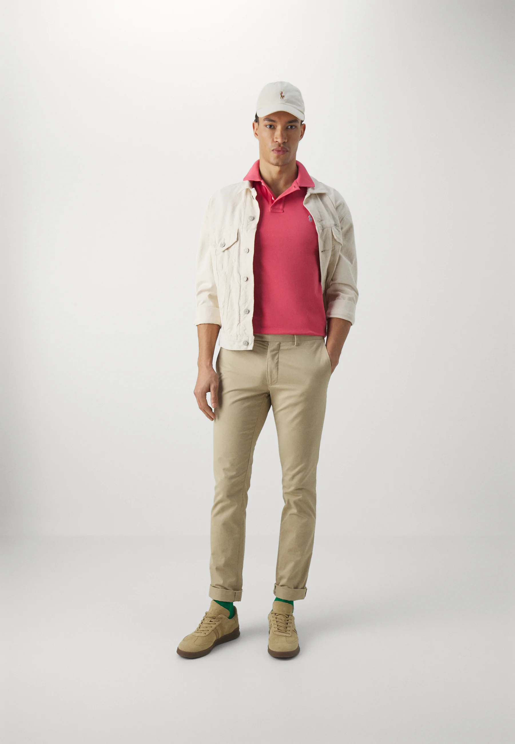 Polo Ralph Lauren SLIM FIT MESH SHIRT - Polo