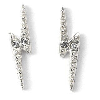 Harry Potter x Swarovski Ohrringe Blitz (Sterling Silber) (2)