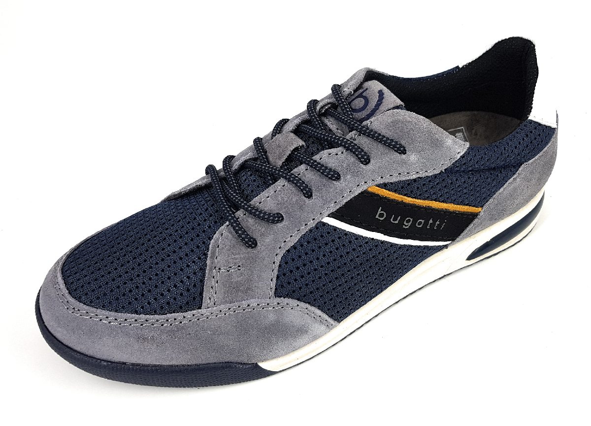 Bugatti Trevor 325-A3805-6914/4015 Grau 4015 blue grey