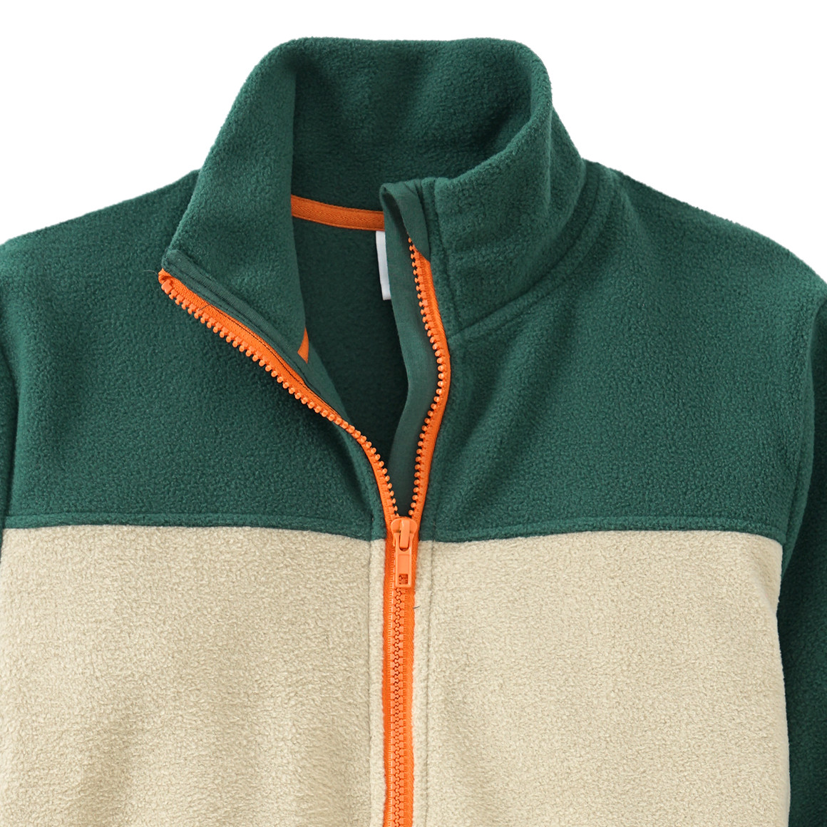 Jungen Fleecejacke mit Stehkragen