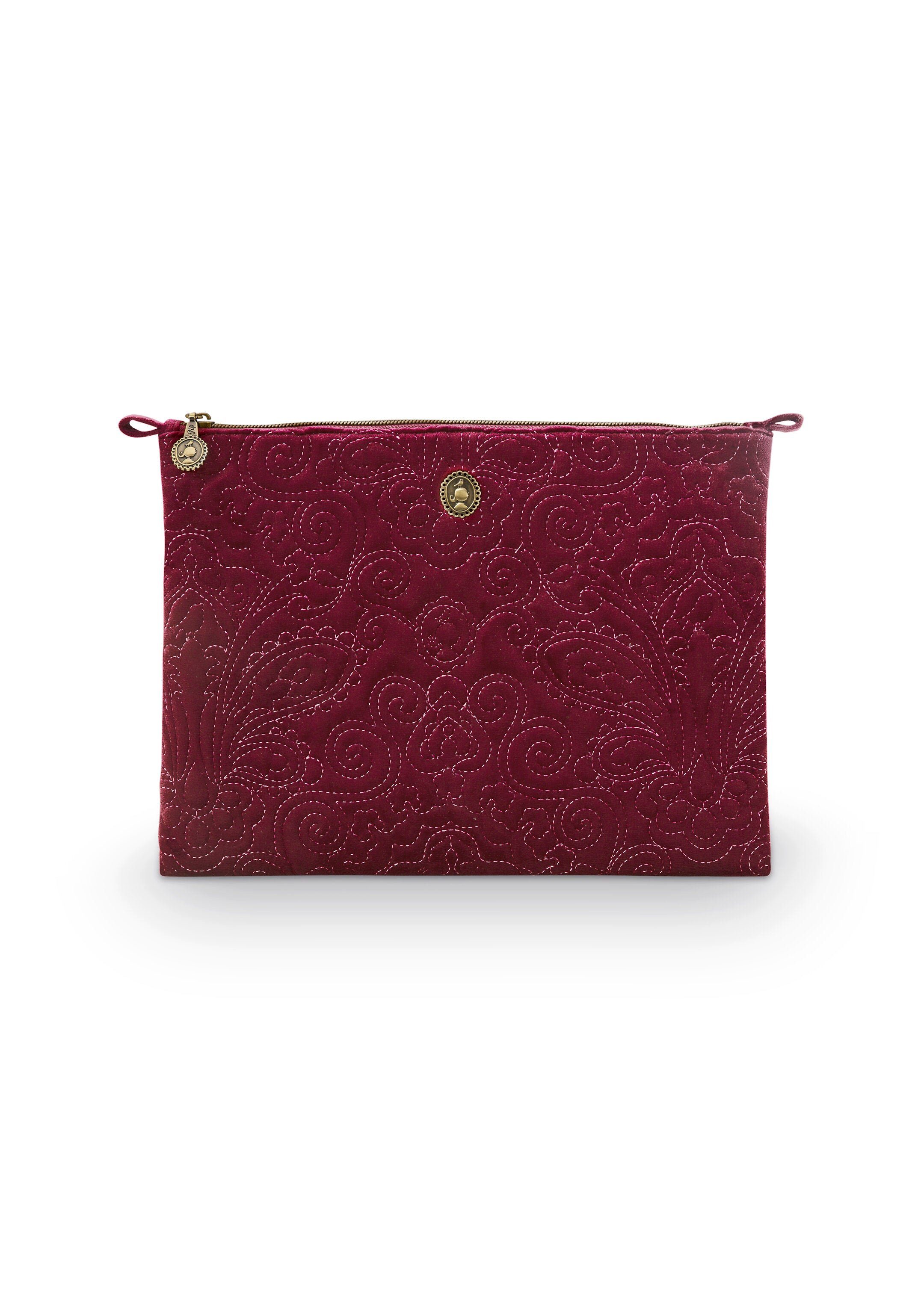 Beautycase Flat Pouch Velvet Quiltey Days