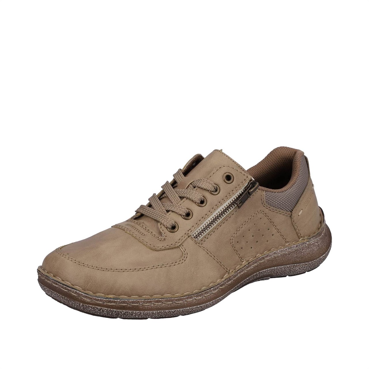 RIEKER Freizeit Schnürer beige