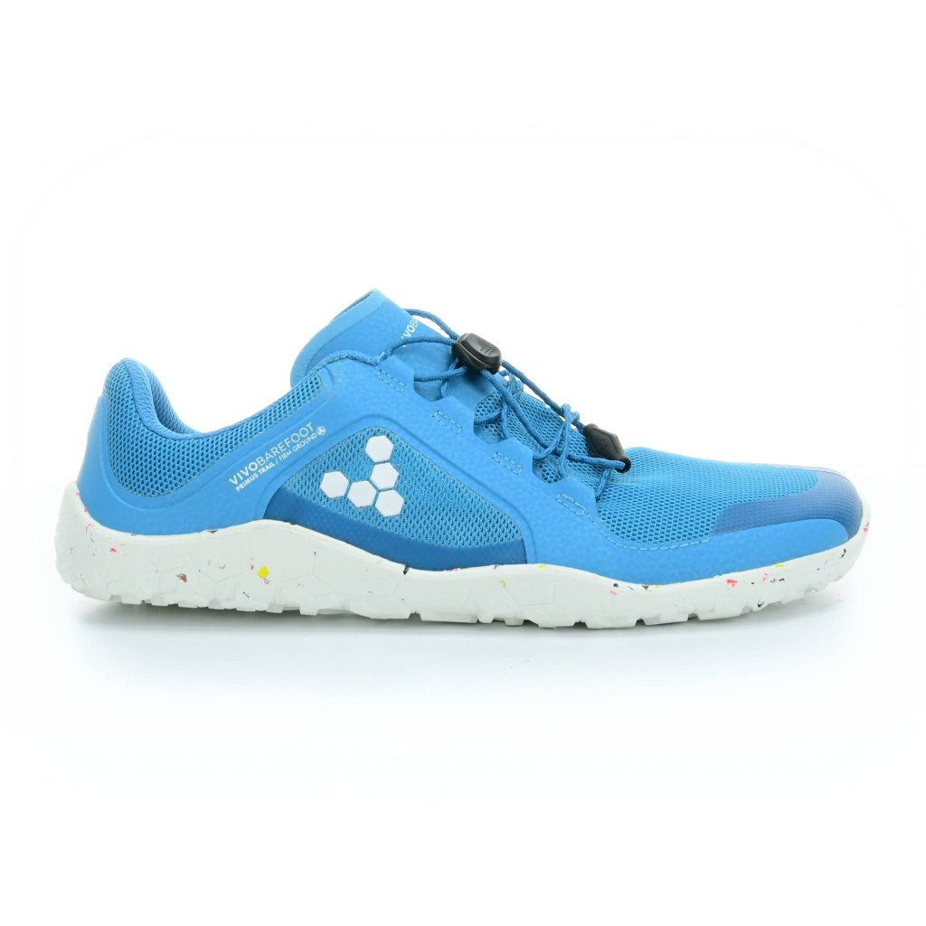 Vivobarefoot Primus Trail II FG M Blue/Aqua Textile sportliche Barfußschuhe