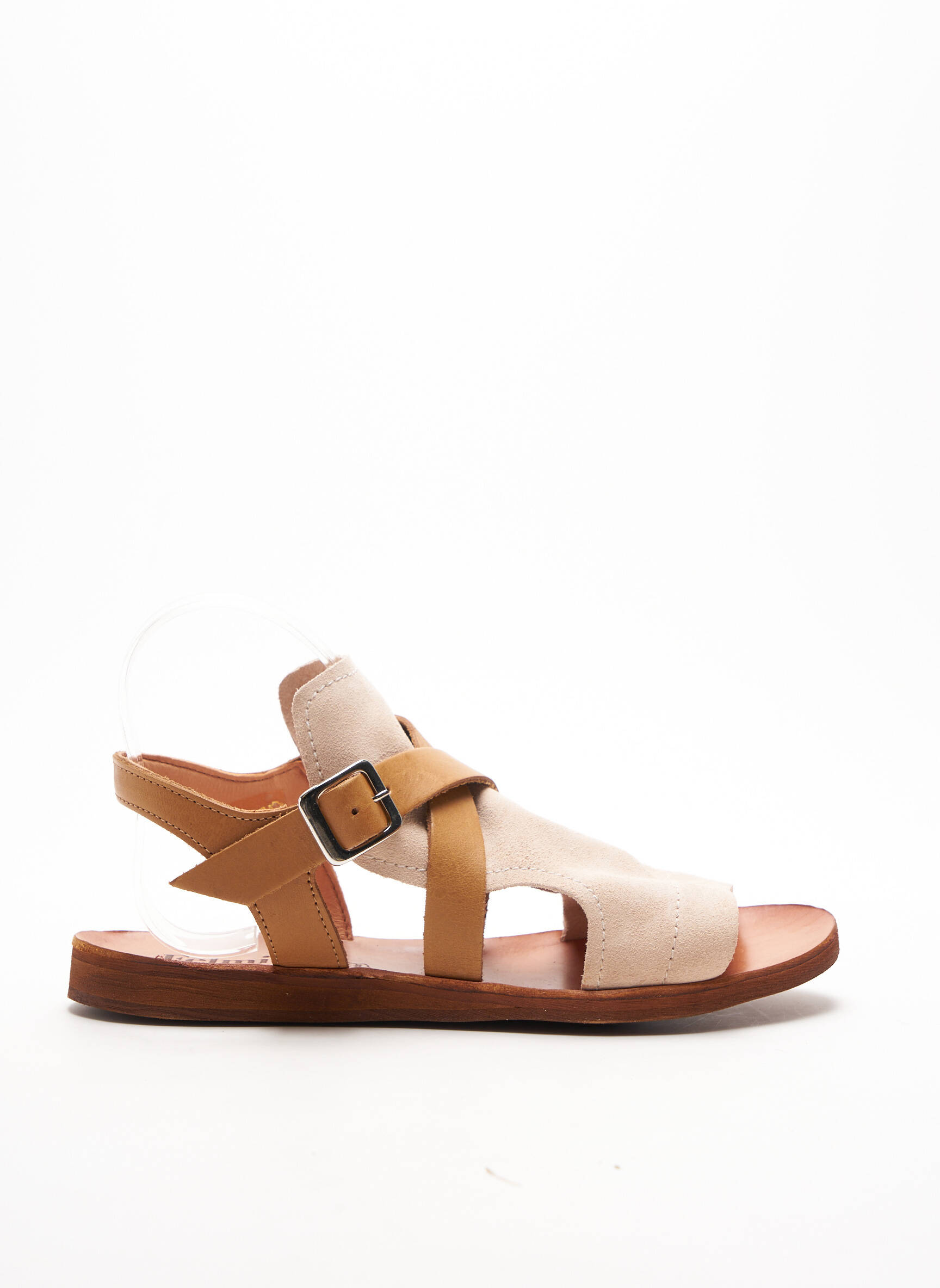 Felmini Sandales Nu Pieds Femme couleur marron