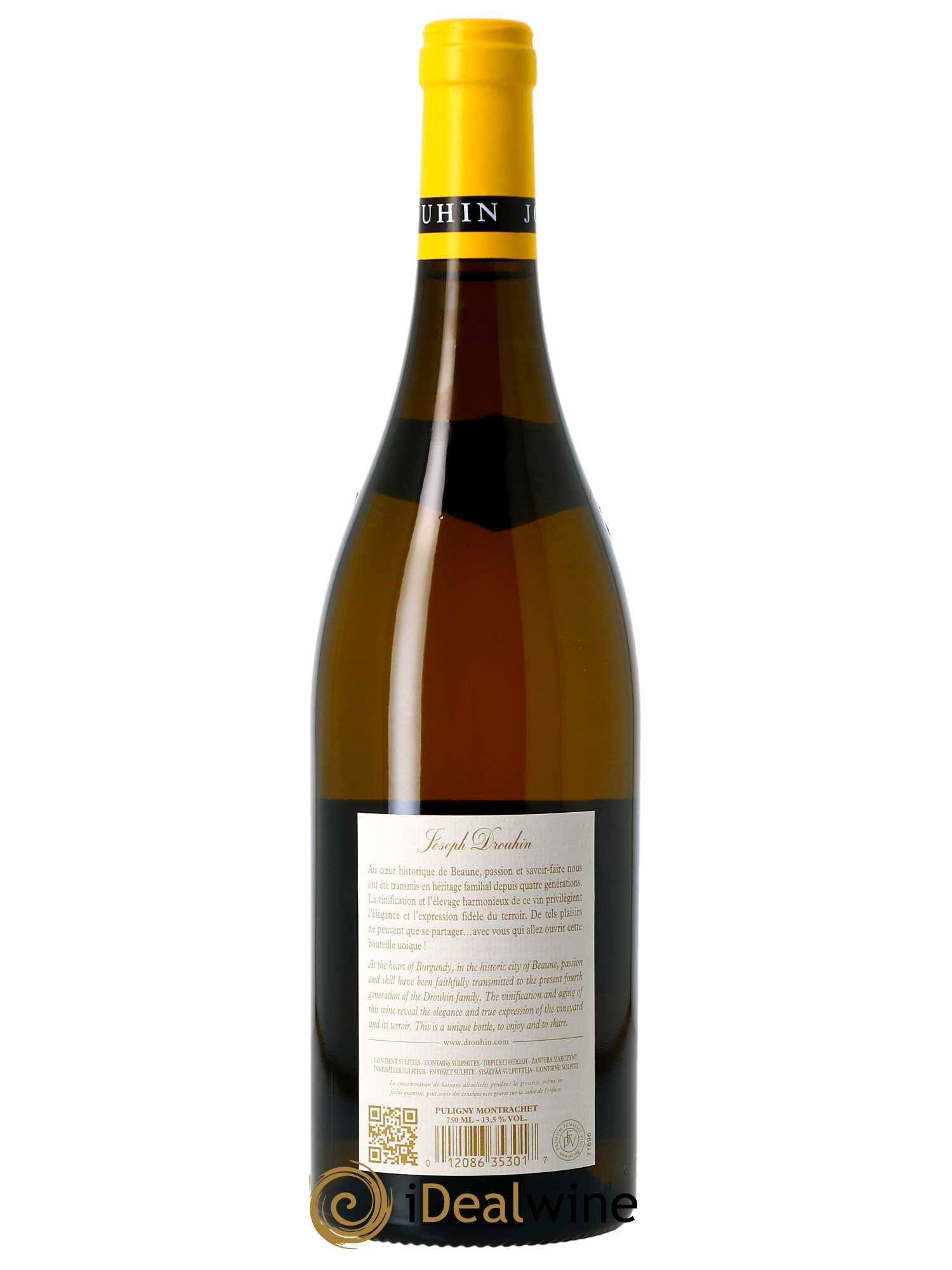 Puligny-Montrachet Joseph Drouhin  2020 - Lot de 1 Bouteille