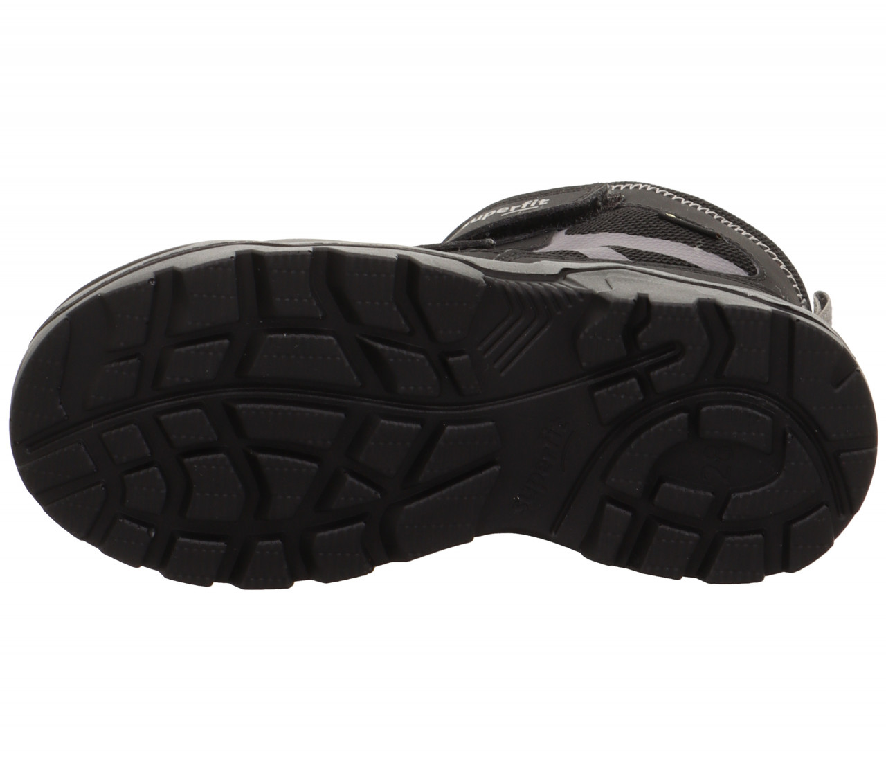 SNOW MAX - Schwarz/Hellgrau Boots mit Klettverschluss