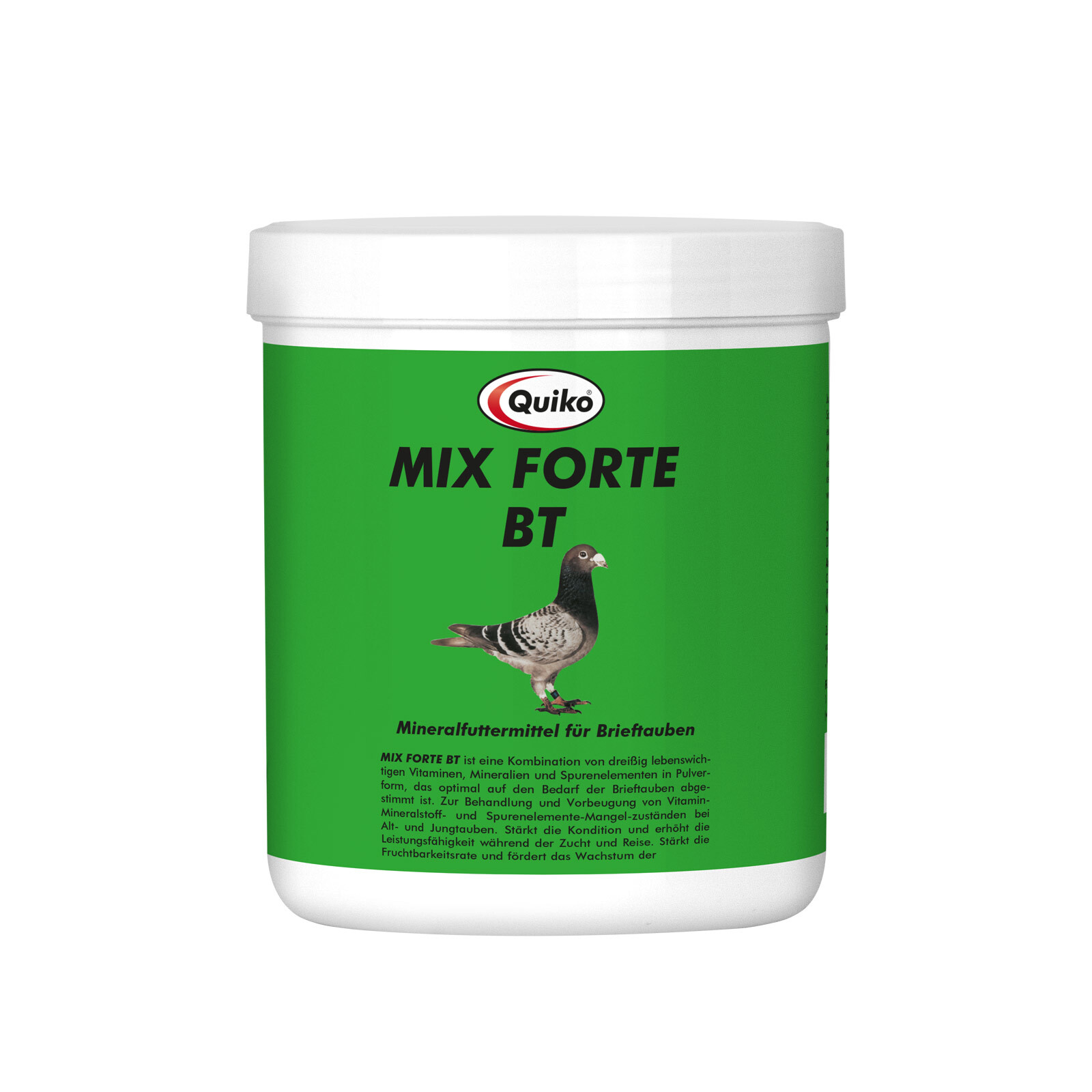 Quiko Ergänzungsfutter Quiko Mix Forte BT 500 g: Mineralfuttermittel für Brieftauben