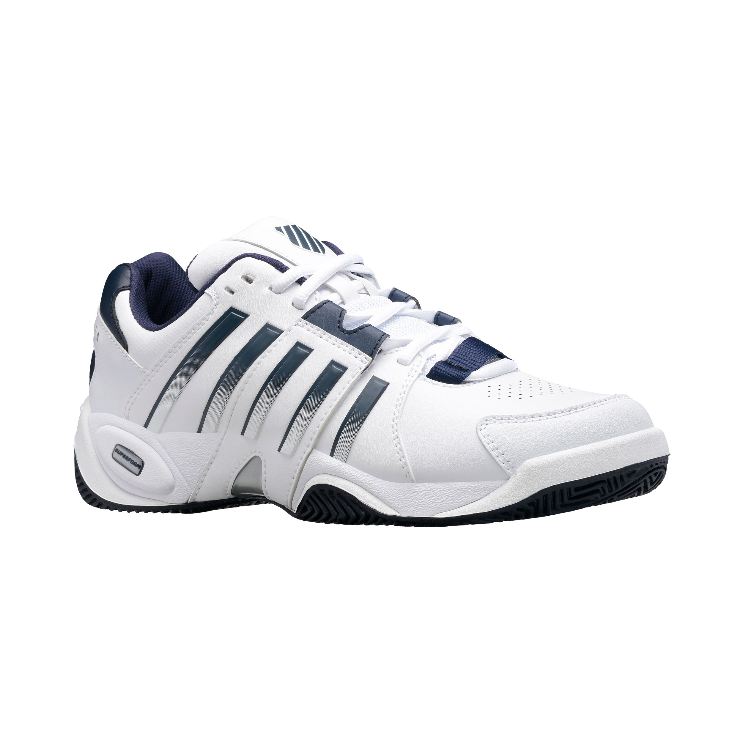 Accomplish IV Allcourtschuh Herren - Weiß, Blau