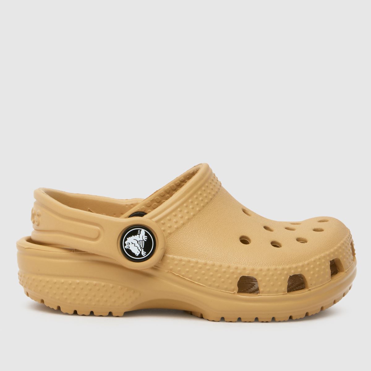 Crocs bruna klassiska träskor för småbarn