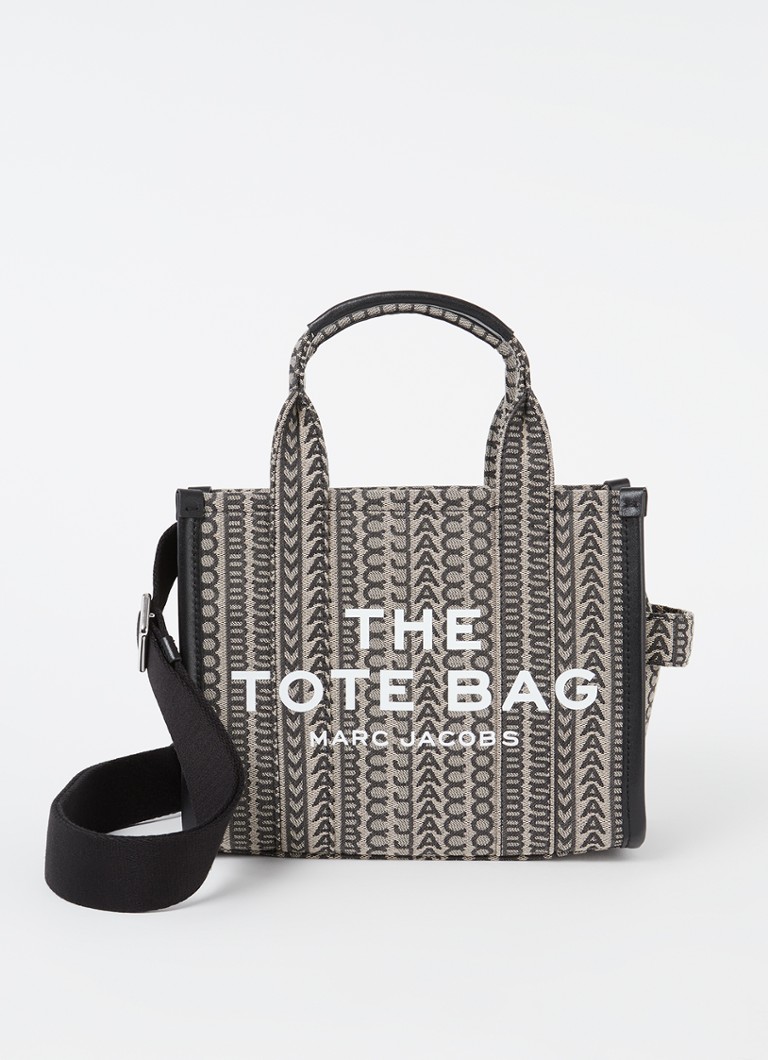 Geantă mică Marc Jacobs cu logo din jacquard, mărimea XS