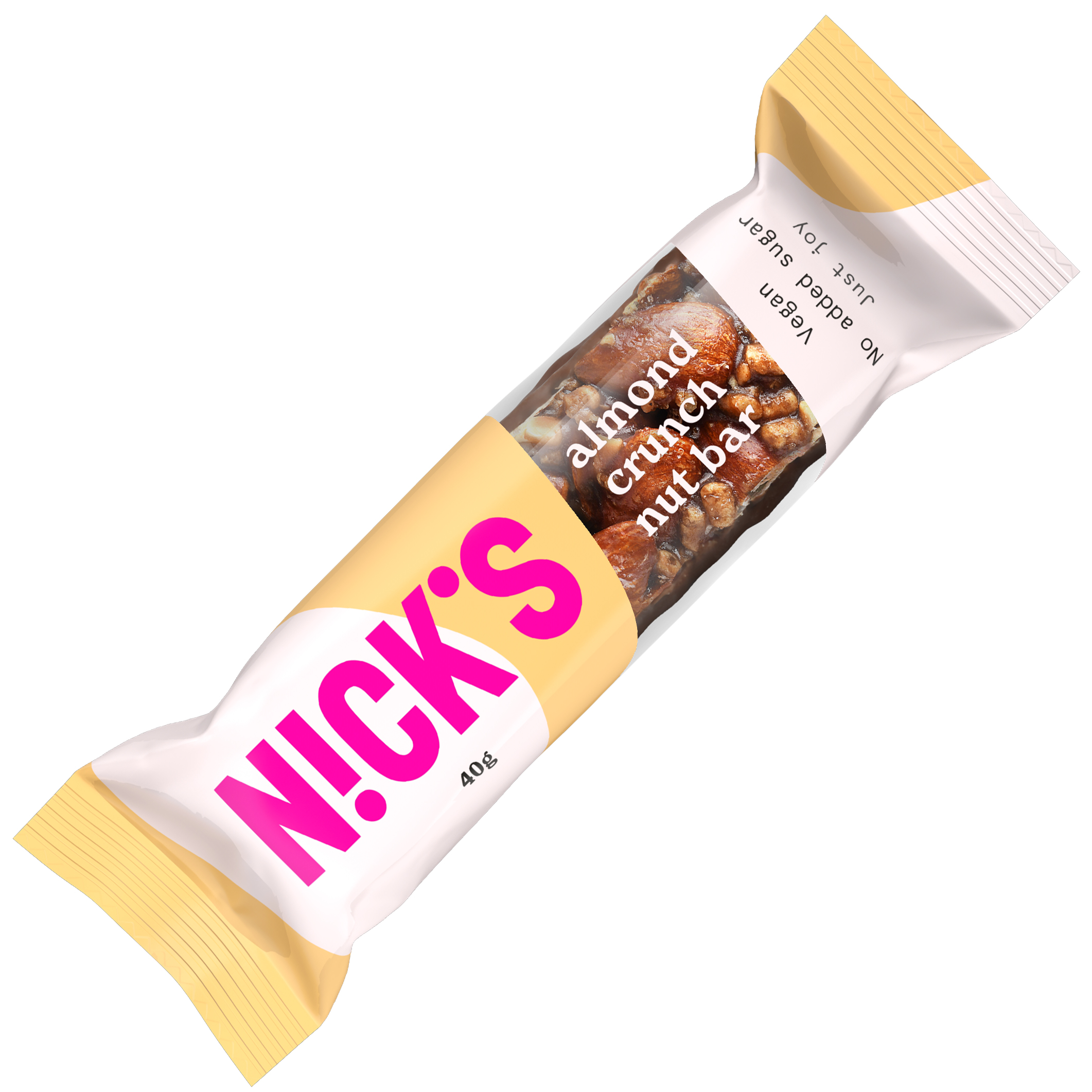 N!CK'S Almond Crunch Nut Bar 40g