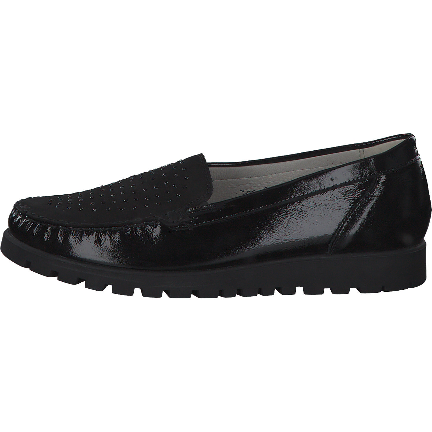 Waldläufer Hegli 549013, Slipper, Damen, Schwarz