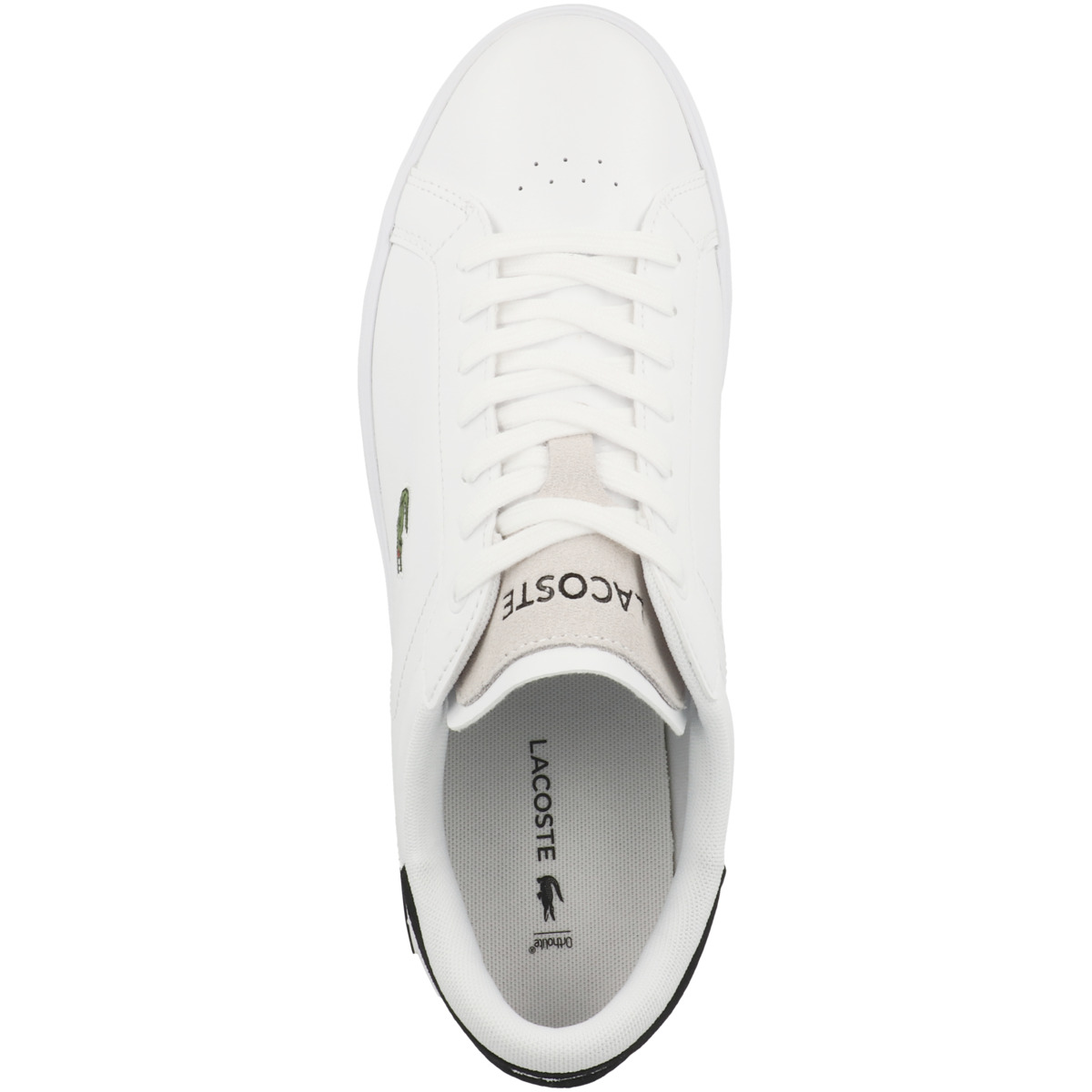 Lacoste Powercourt Logo Sneaker Low weiss
