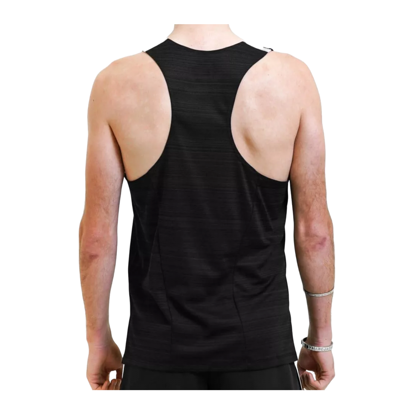 Nike Dry Cool Miler Tank Top Running Schwarz F010