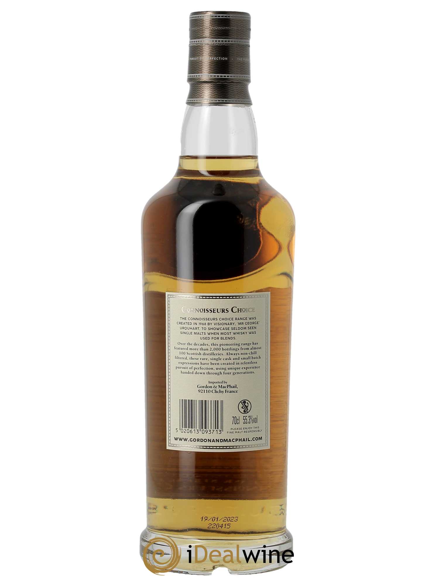 Whisky Ardmore 22 ans Gordon & Macphail  2000 - Lot de 1 Bouteille