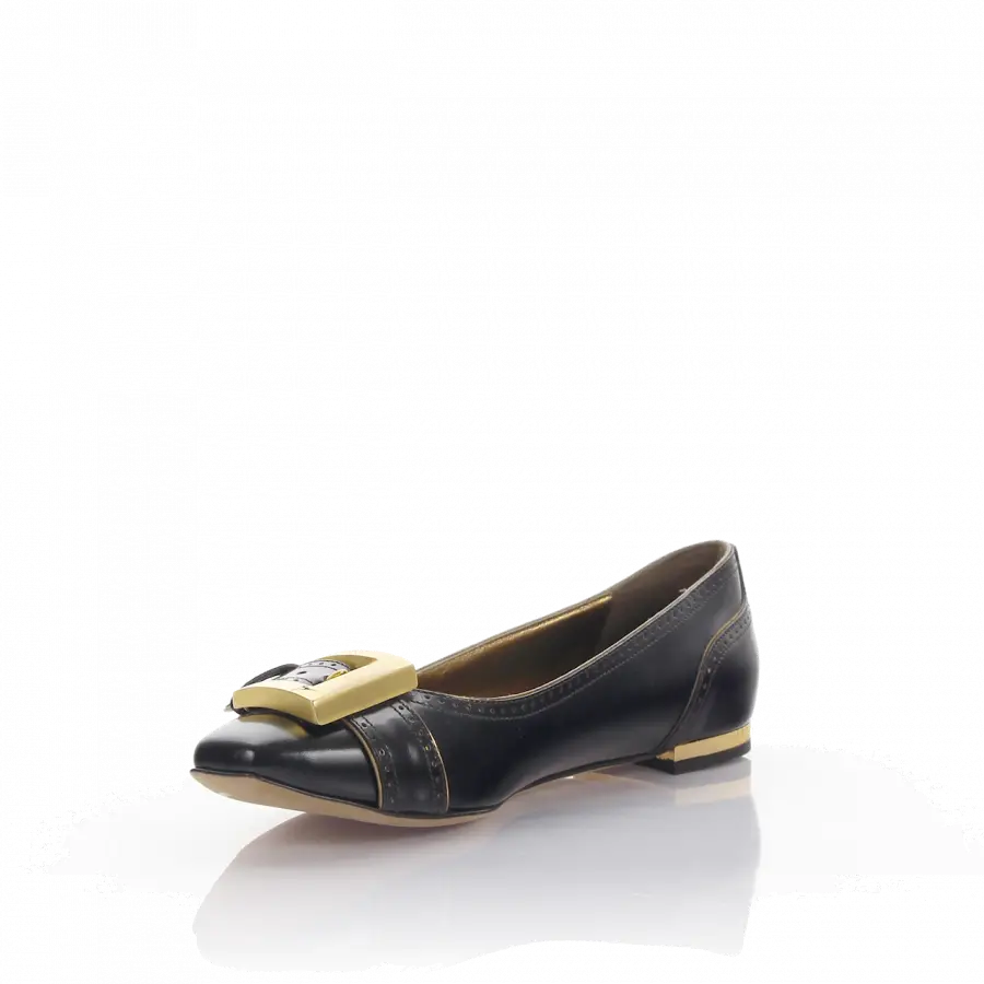 Giuseppe Zanotti - Ballerinas Judi 10 Leder braun - braun
