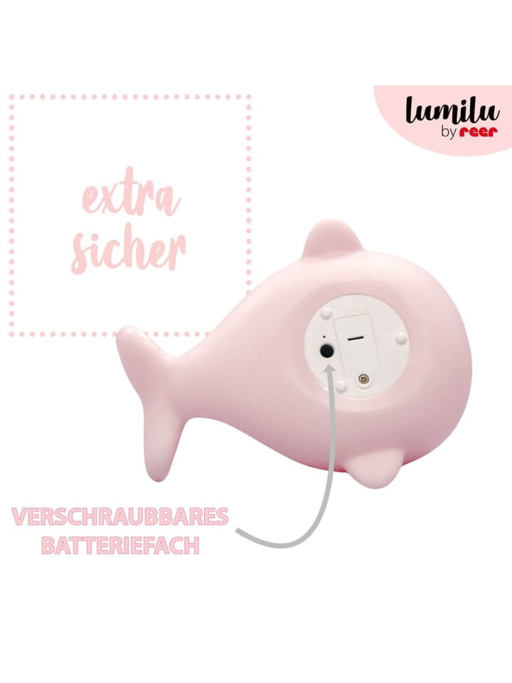 Reer lumilu Sea Life narwhal in Rosa ab 0 Monate günstig kaufen onesize